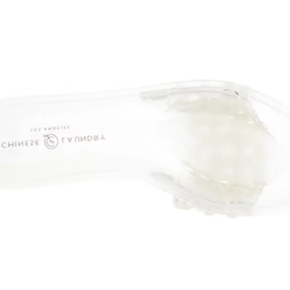 Chinese Laundry Women's Clear Jelly Bryer Slide Sandal Size 8
